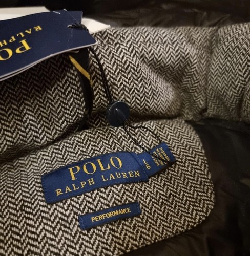Ralph Lauren El Cap Gorham Down Puffer Jacket Grey Herringbone BNWT Authentic - Picture 7 of 11