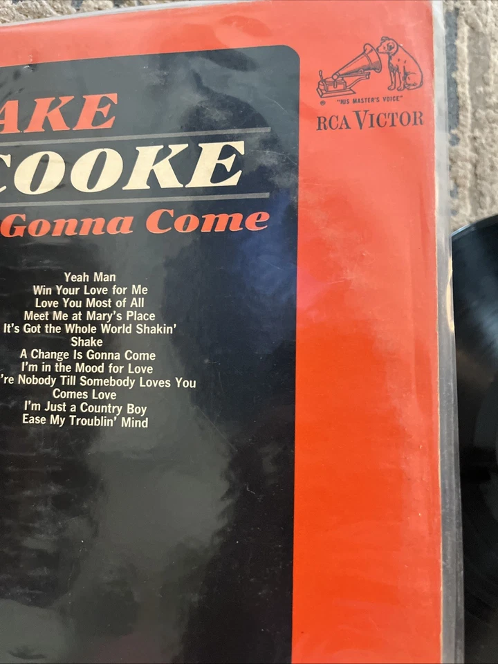 SAM COOKE "SHAKE" LP 12" VINYL VG- (1965, RCA VICTOR, MONO) Foto 4 de 4