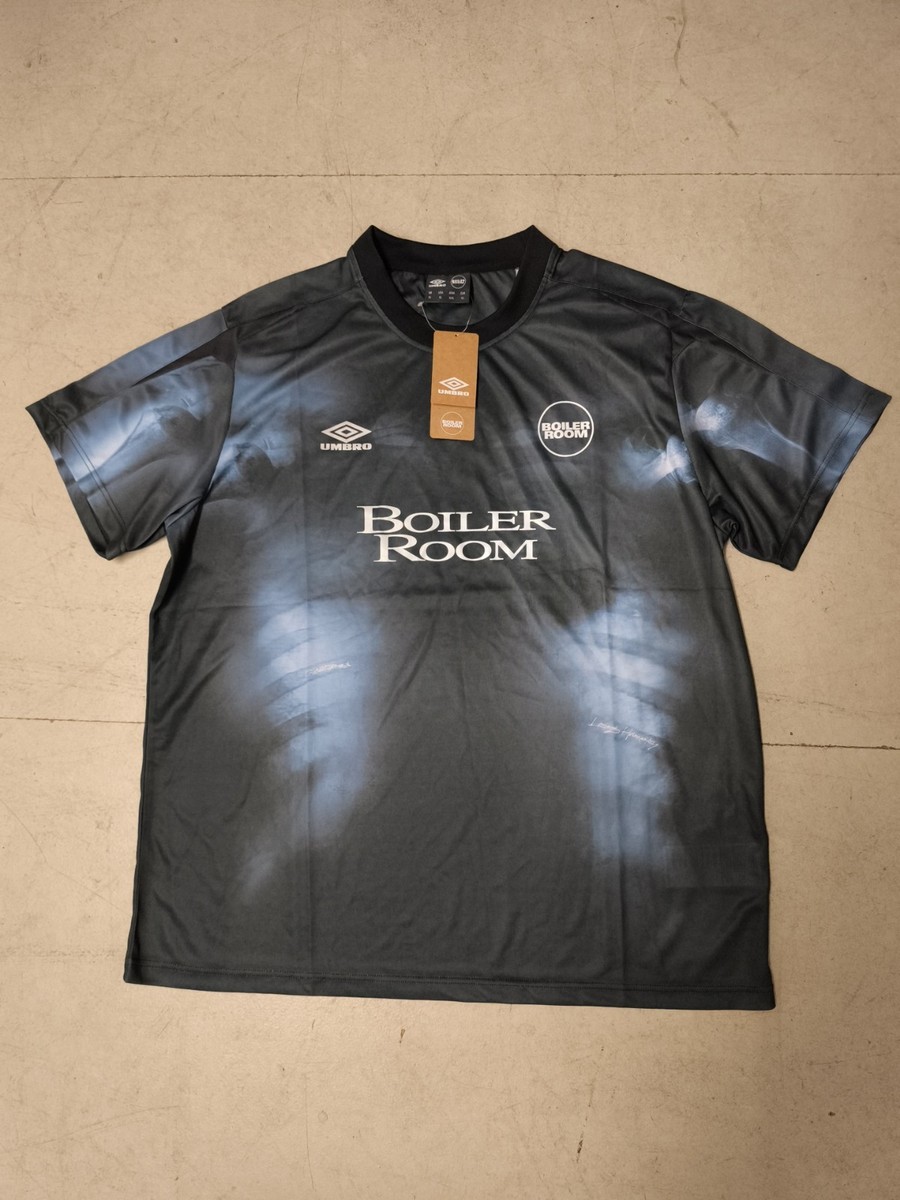 Umbro x Boiler Room Football Shirt Mens Skeleton Design XL