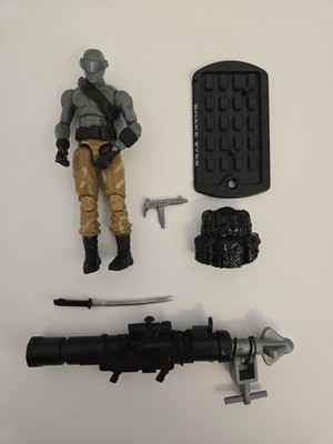 2009 GI JOE ROC SNAKE EYES V49 LOOSE COMPLETE FIGURE