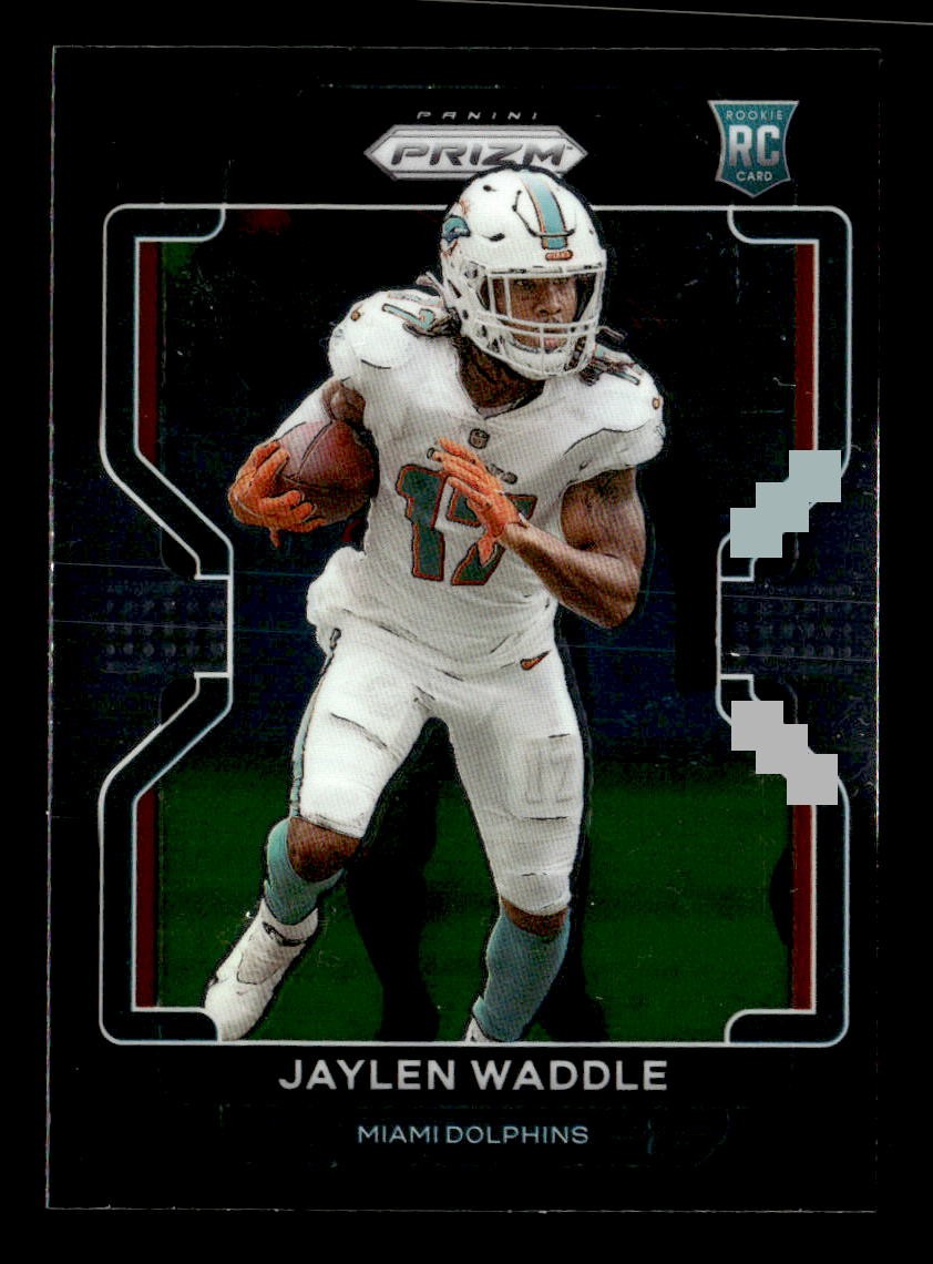 2021 Panini Chronicles #PB-10 Jaylen Waddle Prizm Black