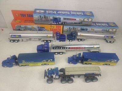 Vintage Sunoco Toy Tanker Truck Diecast Mixed Lot Of 6