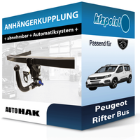 für Peugeot Rifter Bus 08.2018-Jetzt Auto HAK AnhäNgerkupplung Abnehmbar Neu
