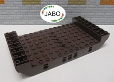 (L1/8) Lego 95227 Boat Hull Dark Brown 8x16x2 1/3 Ship 4195 79008 70810