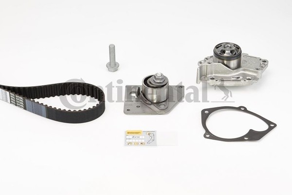 1 X Wasserpumpe + Zahnriemensatz Contitech CT1025WP2 FüR-image
