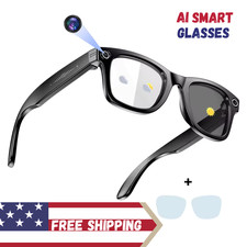 AI Smart Glasses with Bluetooth Call, Audio, Translation  Video Recording USA