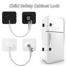 Cabinet Locks With Metal Key or Coded Lock Refrigerator Lock Digital Password