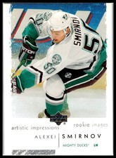 2002-03 UD Artistic Impressions #99 Alexei Smirnov RC
