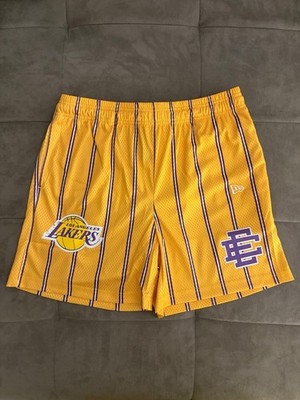 Eric Emanuel x New Era x Los Angeles Lakers Mesh Shorts   Gr. L  Neu mit Etikett
