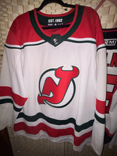 NJ DEVILS HERITAGE JERSEY- PRIMEGREEN/ADIDAS Size 60