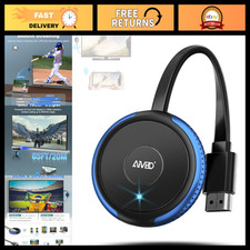 Wireless HDMI Display Adapter for iPhone  Android - Stream to TV, 1080P HD