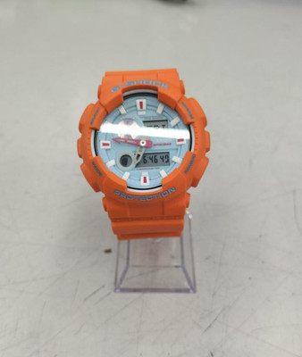 CASIO G-SHOCK GAX-100X-4AJR watch orange Digital Analog G-LIDE in4mation 2016