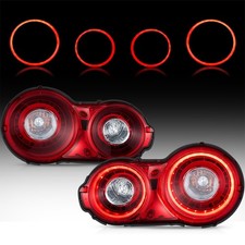 Vland Red Style Led Tail Lights For For 2009-2024 Nissan Gtr R35 Rearlamps Pairs Vland Red Style Led Tail Lights For For 2009-2024 Nissan Gtr R35 Rearlamps Pairs