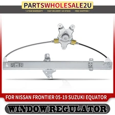 Rear Right RH Manual Window Regulator for Nissan Frontier 05-19 Suzuki Equator