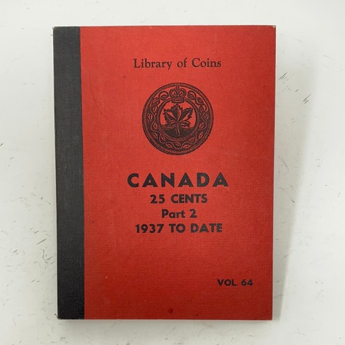HS&C: Library of Coins Vol 64 Canada 25 Cents Part 2 Coin Album-Used