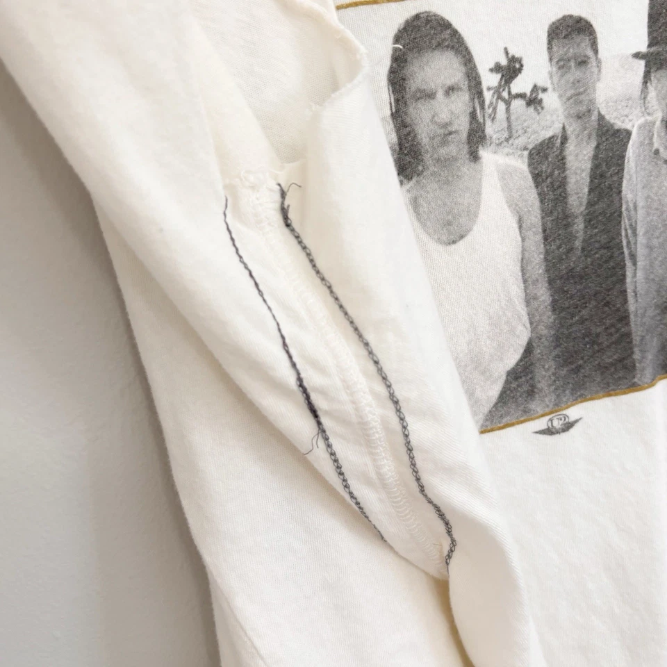 Camiseta cuadrada TRUNK LTD para mujer blanca gráfica U2 THE JOSHUA TREE talla S EE. UU. Foto 4 de 4