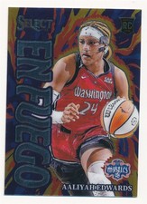 AALIYAH EDWARDS 2024 PANINI SELECT EN FUEGO #1 WNBA RC ROOKIE MINT