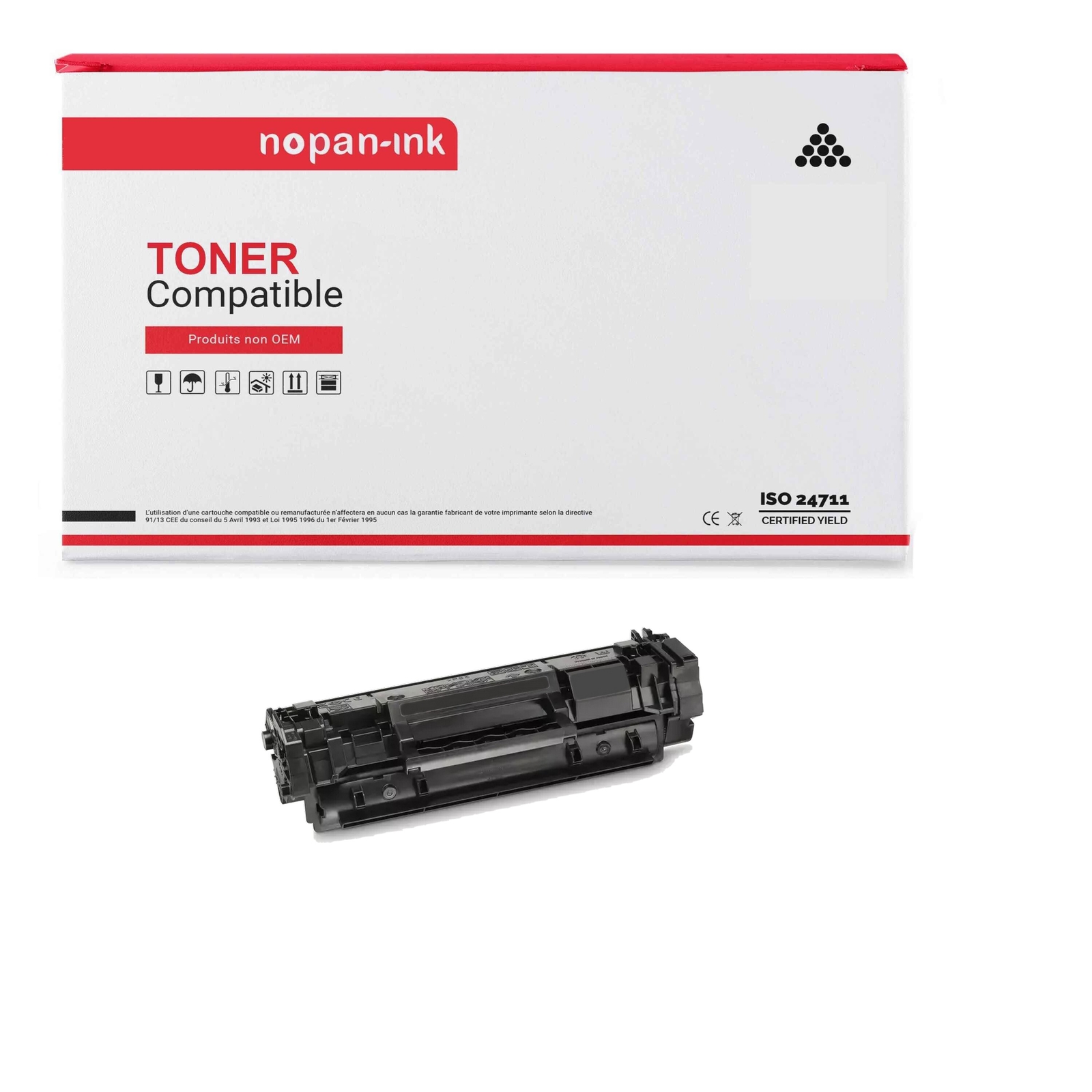 Toner W1390X 139X noir compatible HP LaserJet Pro 3001dn haute capacité NOPAN-INK