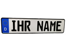 Geburtstagsschild Namen Schild Kennzeichen Na...