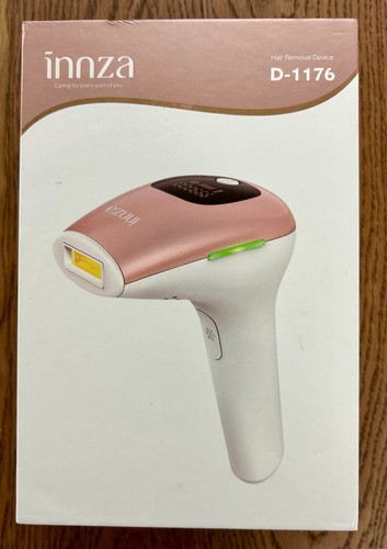 Inzza D-1176 Hair Removal Device IPL Depilator Rose Gold with Box - User Manual