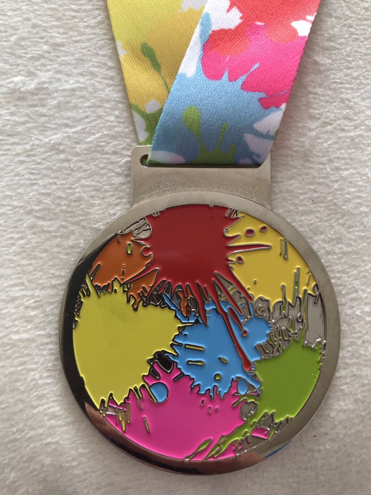 COLOUR BRIGHT Virtual Medal Challenge Run Walk Any Distance
