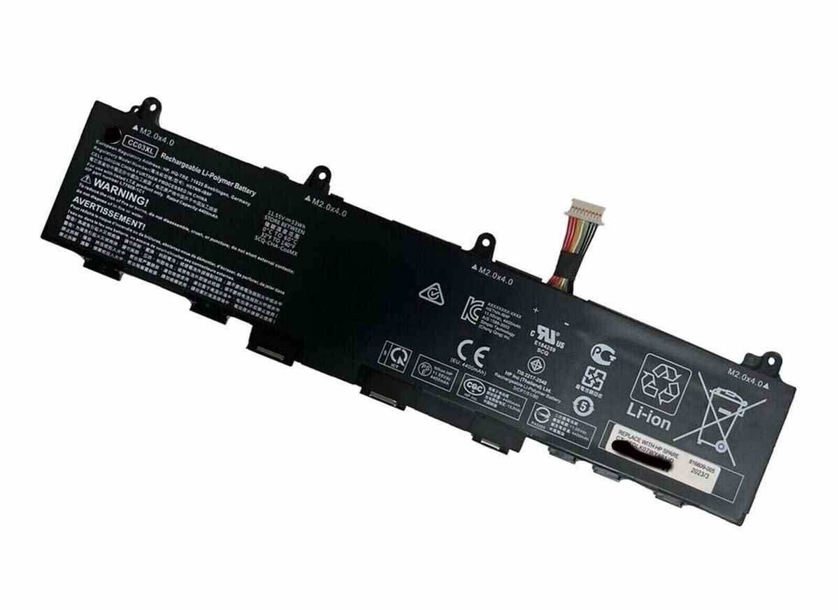 Lot of 2 CC03XL Genuine Battery For HP EliteBook 840 G7 Lot of 2 CC03XL Genuine Battery For HP EliteBook 840 G7