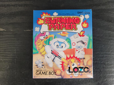 バーニングペーパーBurning Paper 任天堂ゲームボーイ lozc 