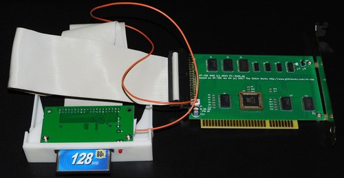 Carte contrôleur XT IDE démarrage BIOS XTIDE HDD DOS 3.3 5.0 + CF avant 3,5 / 5,25" - Photo 4/11