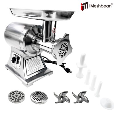 Commercial Meat Grinder,550LB/h 1100W Electric Sausage Stuffer