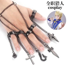 HUNTER×HUNTER Kurapika  Finger Ring set Women's Jewelry Rings For Cosplay Party