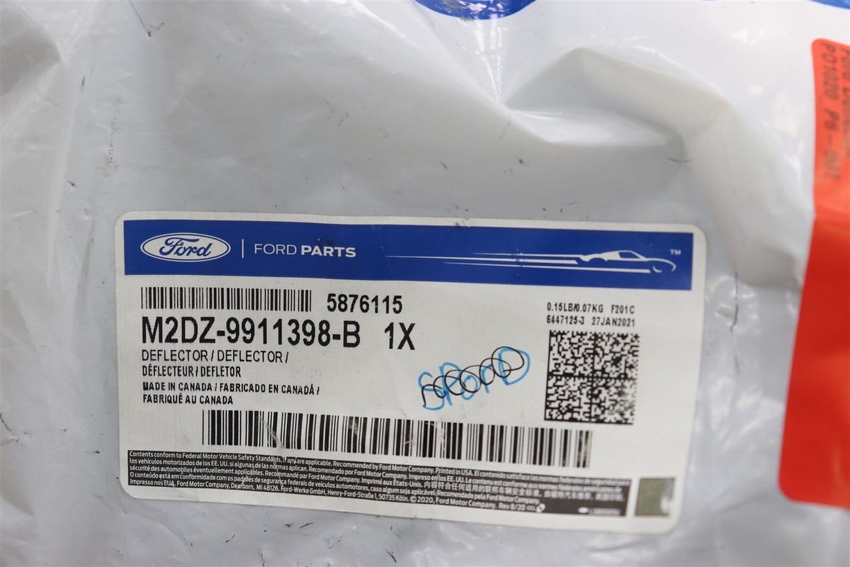 NEW OEM Ford Quarter Panel Stone Deflector Left M2DZ-9911398-B  
