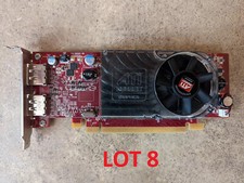 LOT 8 AMD Radeon HD 3470 PCIe Dual Monitor 2x Display Video Graphics Card