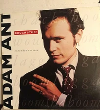 Adam Ant ‎Rough Stuff 12" Vinyl 1990 33rpm Promo MCA Records L33 18466 VG/G-