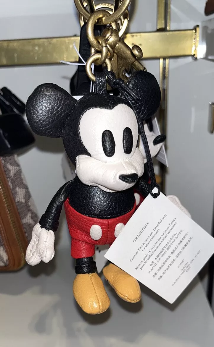 Mickey mouse keychain coach sale