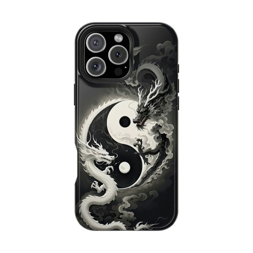 Yin Yang Dragon Handyhülle, Magnetische Tough Hüllen zum Schutz, Geschenk für Drachen - Bild 8 von 134