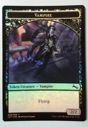 Vampire Token T8 Unstable Foil