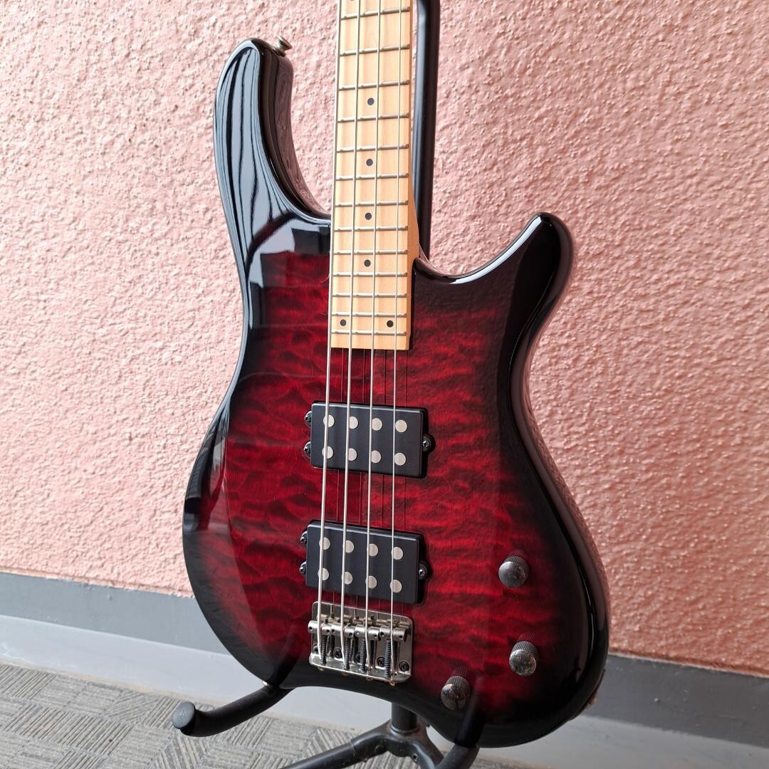 FERNANDES フェルナンデス TREMOR 4 アクティブベース Electric Bass Guitar Fernandes Tremor 4 Deluxe Black S/N
