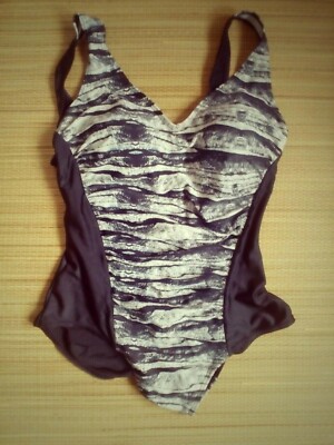 Swimsuit ''Fabiani'' size 42B polyamide, elastane, black