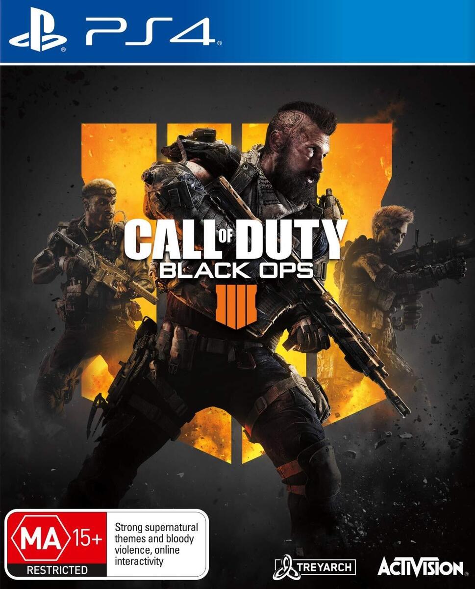 Call of Duty Black Ops 4 Playstation 4 PS4 PS5 War Shooter Zombies - Brand  New!