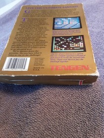 GAUNTLET NES Nintendo Tengen Game Original BOX and instructions
