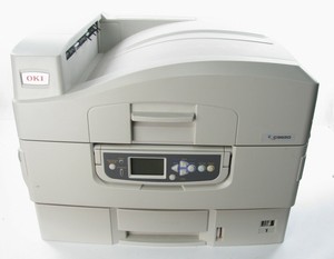 oki c9650 colour laser printer