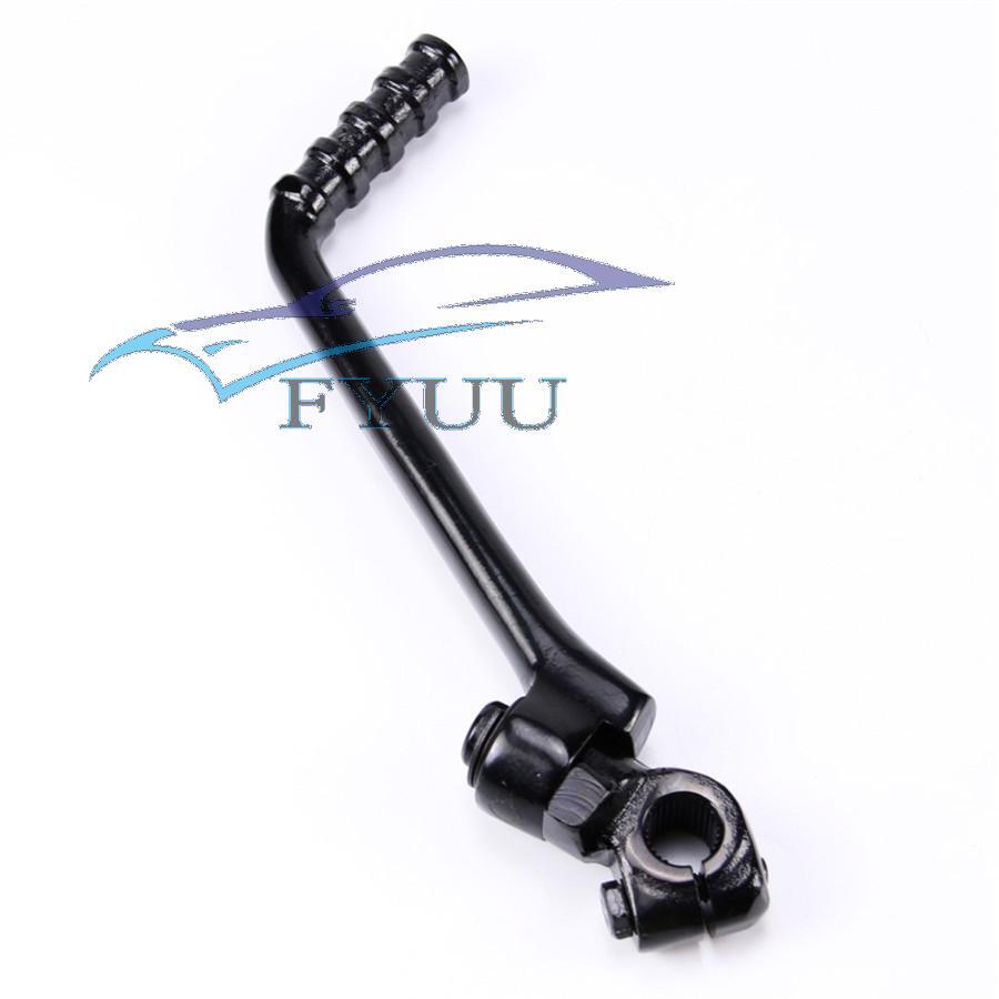 Black 16mm Kick Start Lever For Kawasaki KDX, KE, KL, KX, KZ (125
