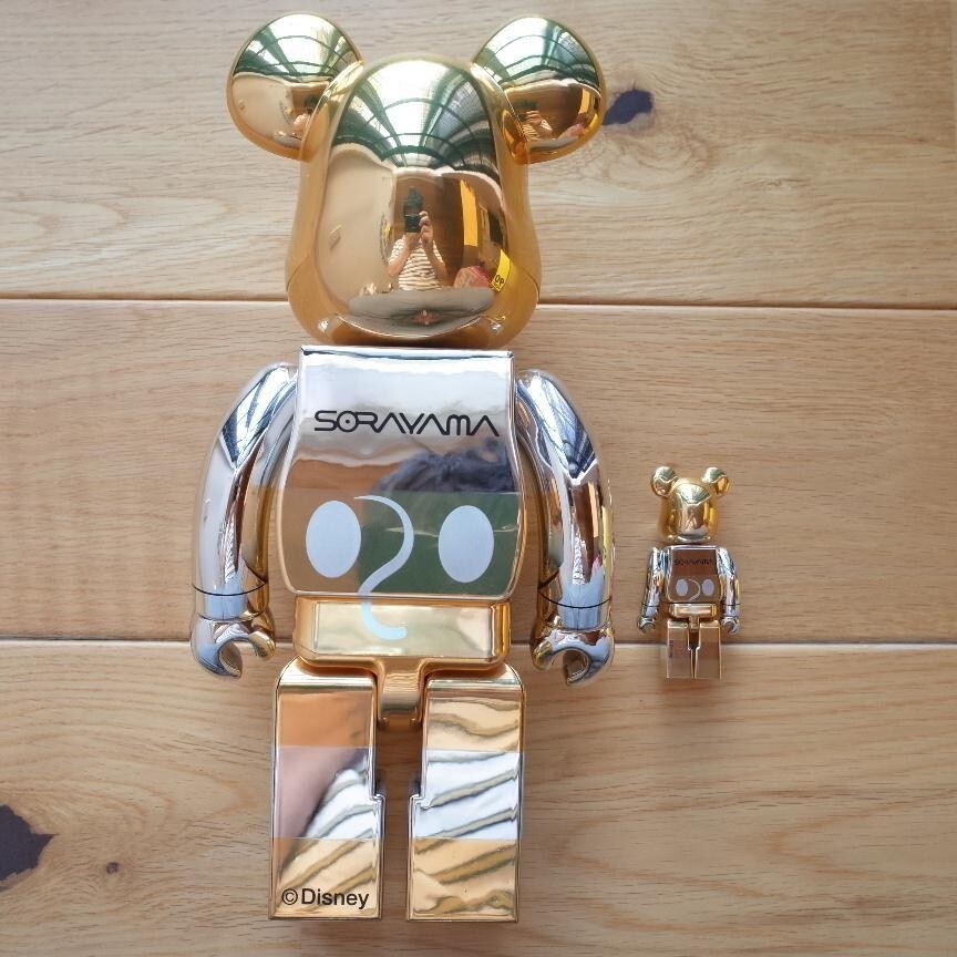 HAJIME SORAYAMA FUTURE MICKEY 100% 400% Bearbrick Be@rbrick HAJIME SORAYAMA FUTURE MICKEY 100% 400% Bearbrick Be@rbrick