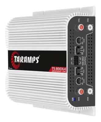【新品未使用】TARAMPS TS 800X4 2オーム Taramps TS 800x4 800 Watts 2 Ohms Amplificador 4 Canais 800 W Rms