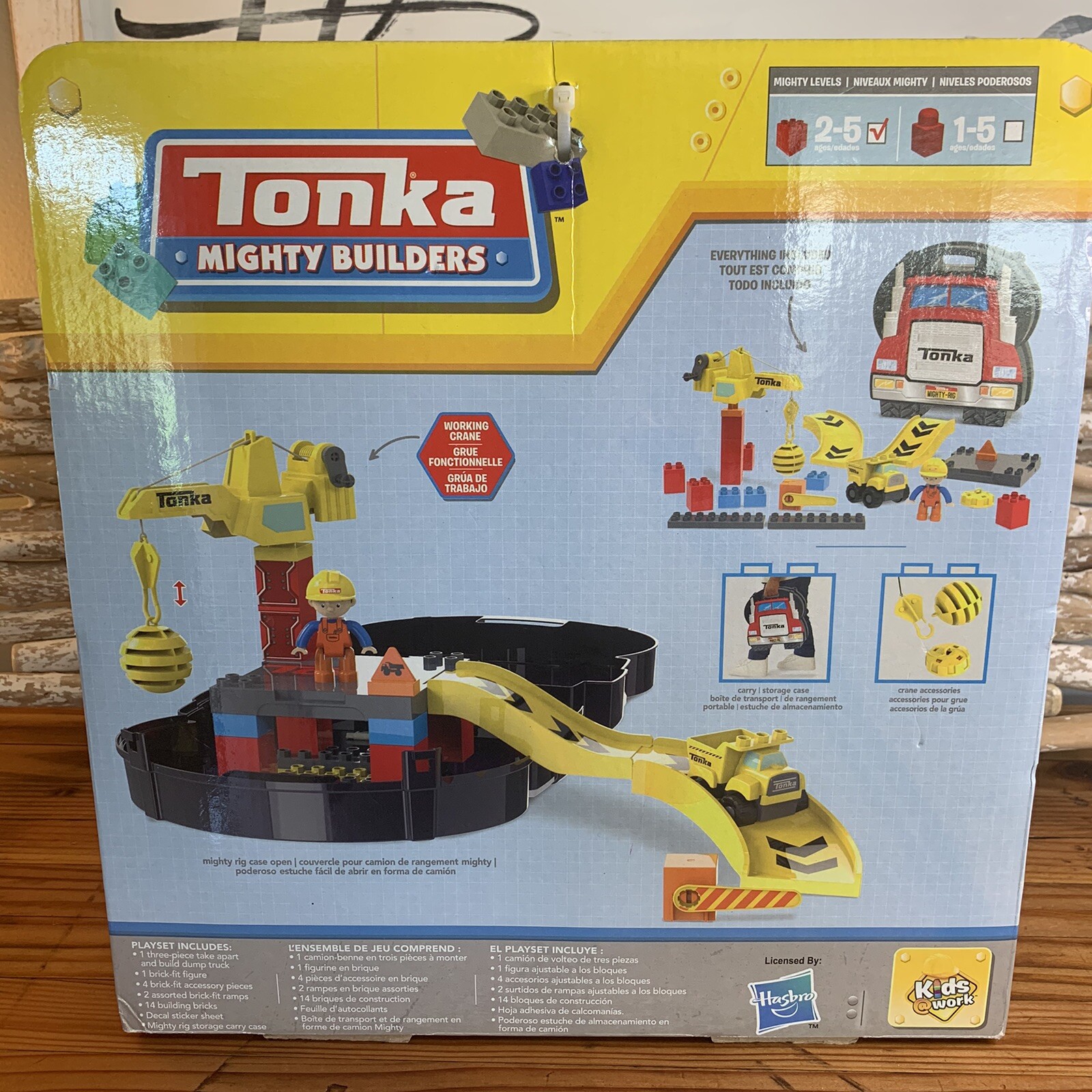 tonka mighty rig case set