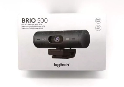 Logitech BRIO 500 1080p Full HD Webcam - Grafit (960-001422) B-WARE