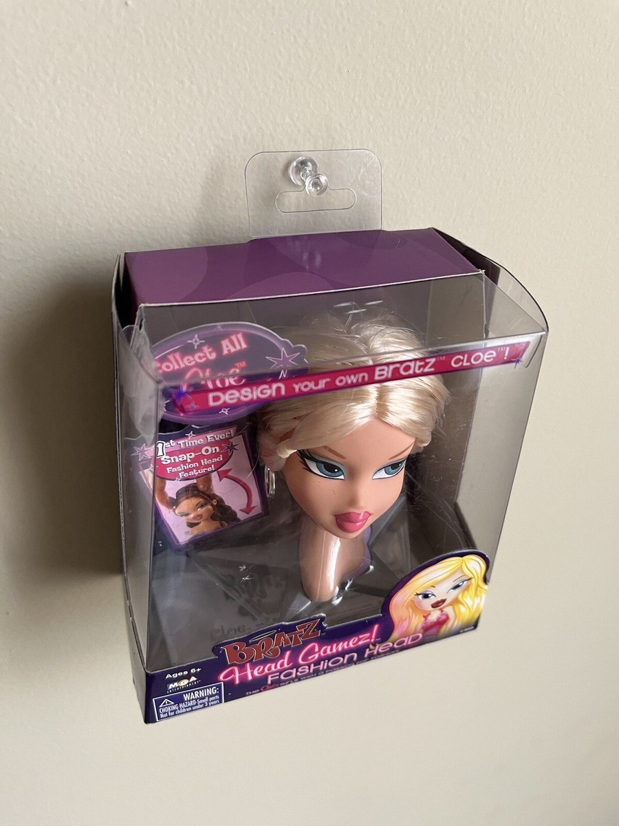 Bratz Girlz Girls Head Gamez Games Doll VERY RARE Cloe