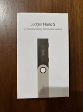 Ledger Nano S Cryptocurrency Hardware Wallet - New In Wrap