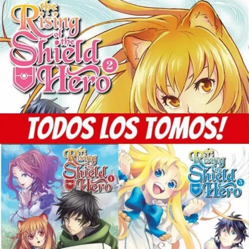 El Heroe Del Escudo, en Español. Completo, en Español, 26 TOMOS. Manga