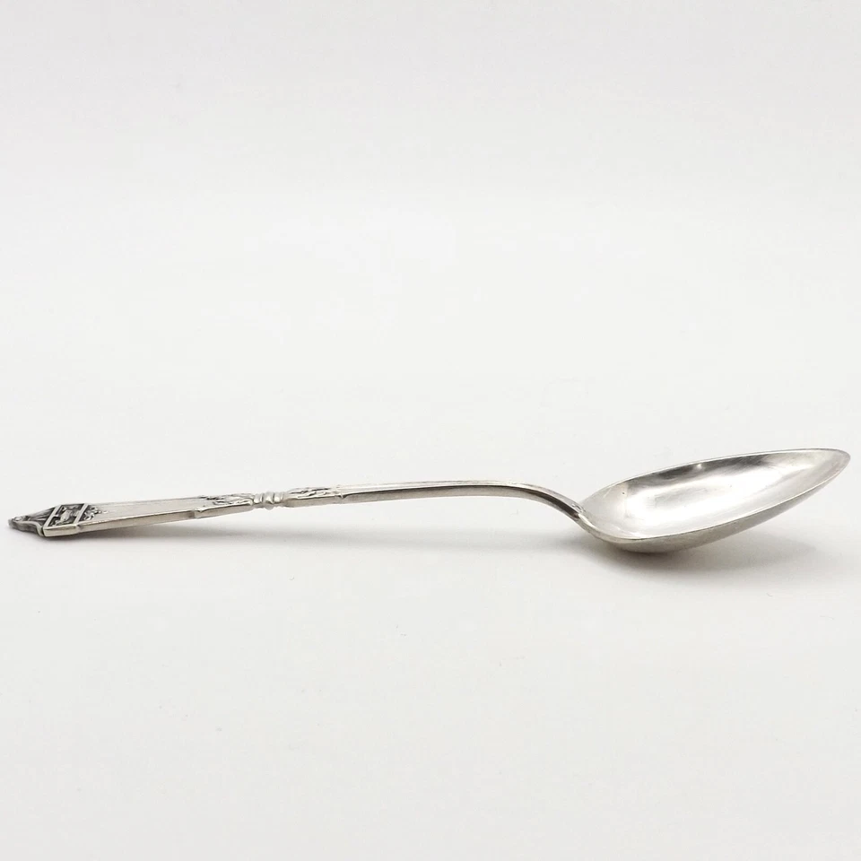 Gorham Lansdowne Demitasse Spoons Sterling Silver Antique Set of 2 - Image 2 of 4